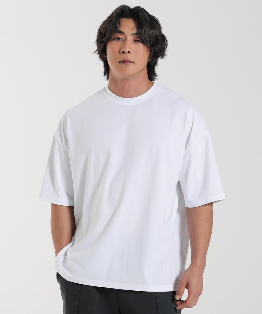 Moldeun [2Pack] Standard Loose Fit Plain T-Shirt