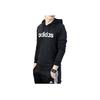 Adidas Sports Hooded Casual Comfortable Knit Pullover American Sweatshirt Men Sweatshirt Black CW2471