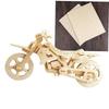 Totority 3D Wooden Vehicle Puzzle No Glue Required Mortise and Tenon Joints Model Car Educational Toy Brain Training Craft Kit Home Decor Gift for