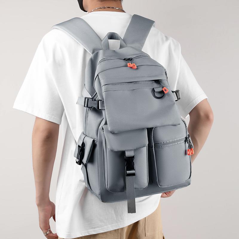 College Student Schoolbag Large Capacity Couple High Value Backpack Casual Versatile Backpack