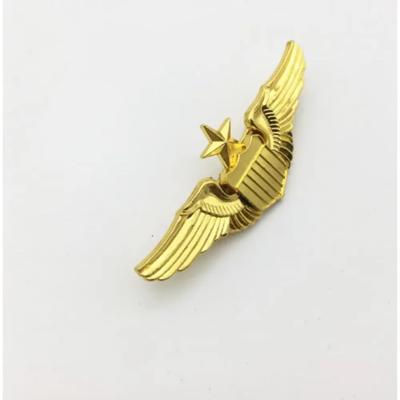 1PC  Badge Spread Wings Eagle Medal Brooch Pin Backpack Hat Bag Collar Lapel Pin Fashion Jewelry Accessories