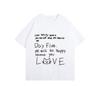 New Unisexs And Unisexs Versatile Tshirt Pattern Printed Summer Short Sleeve Street Style Casual Pure Cotton Clothing Tshirt