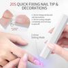 Mini Handheld LED UV Nail Light with 2 Timers, USB Rechargeable Cordless Nail Dryer for Fast Curing, Gel Nails at Home and Salon
