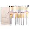 Makeup Brush Set With 12 Synthetic Fiber Brushes For Professional And Gift Use