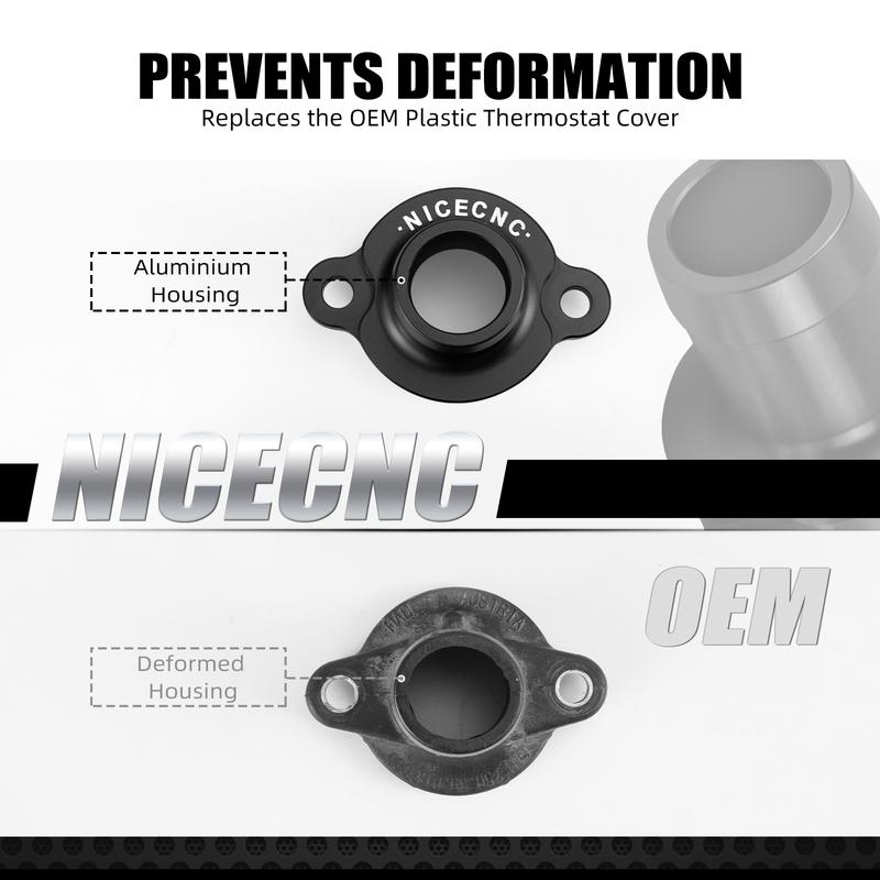 For KTM 690 Enduro/R SMC/R 690 Duke/R 2008-2025 Thermostat Housing Cover For Husqvarna 701 Enduro/Supermoto GasGas 700 SM/ES