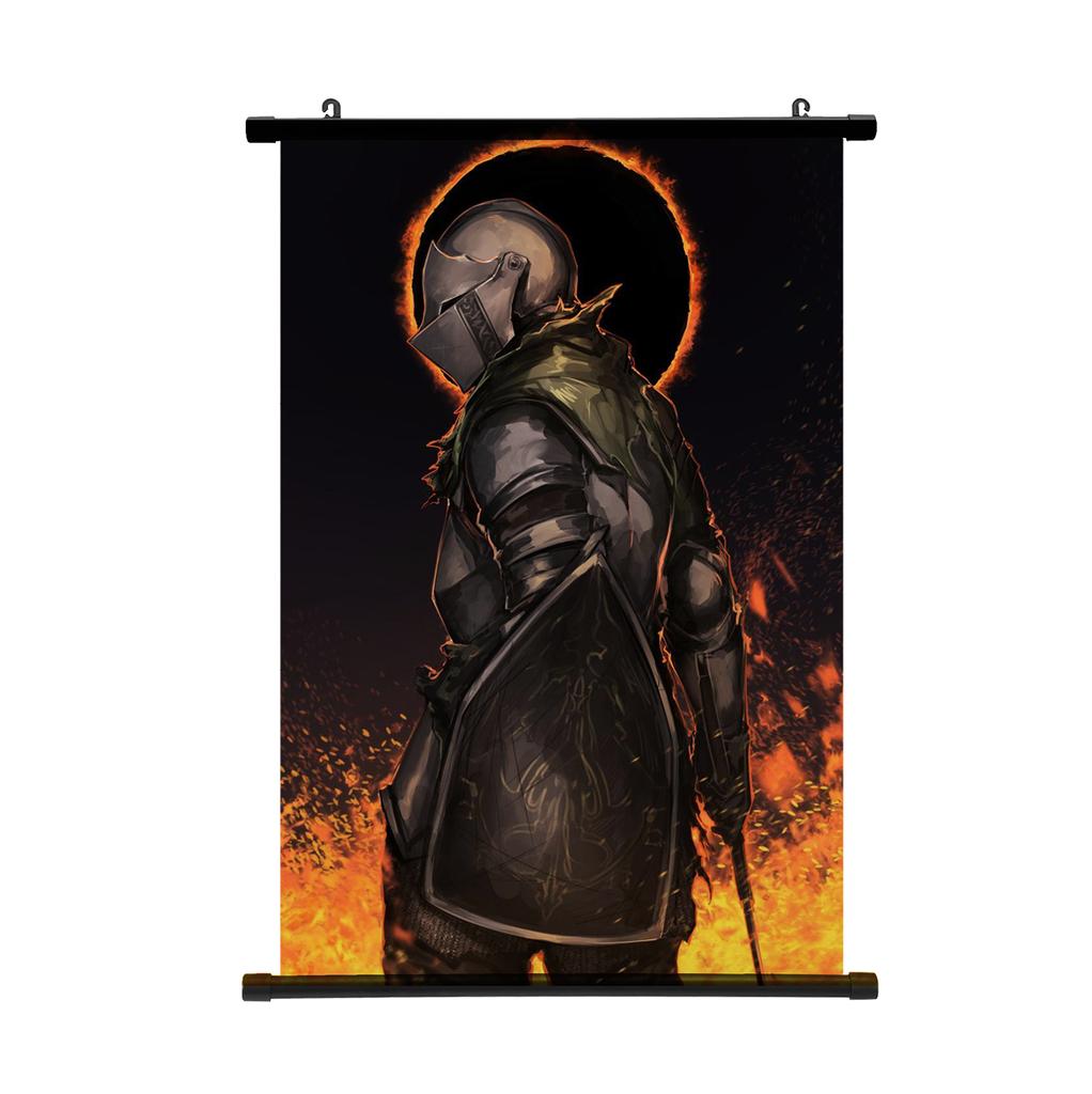 Spel Dark Souls Poster Artorias Prisa solen Hängande målning Heminredning Cosplay Väggrullsposter
