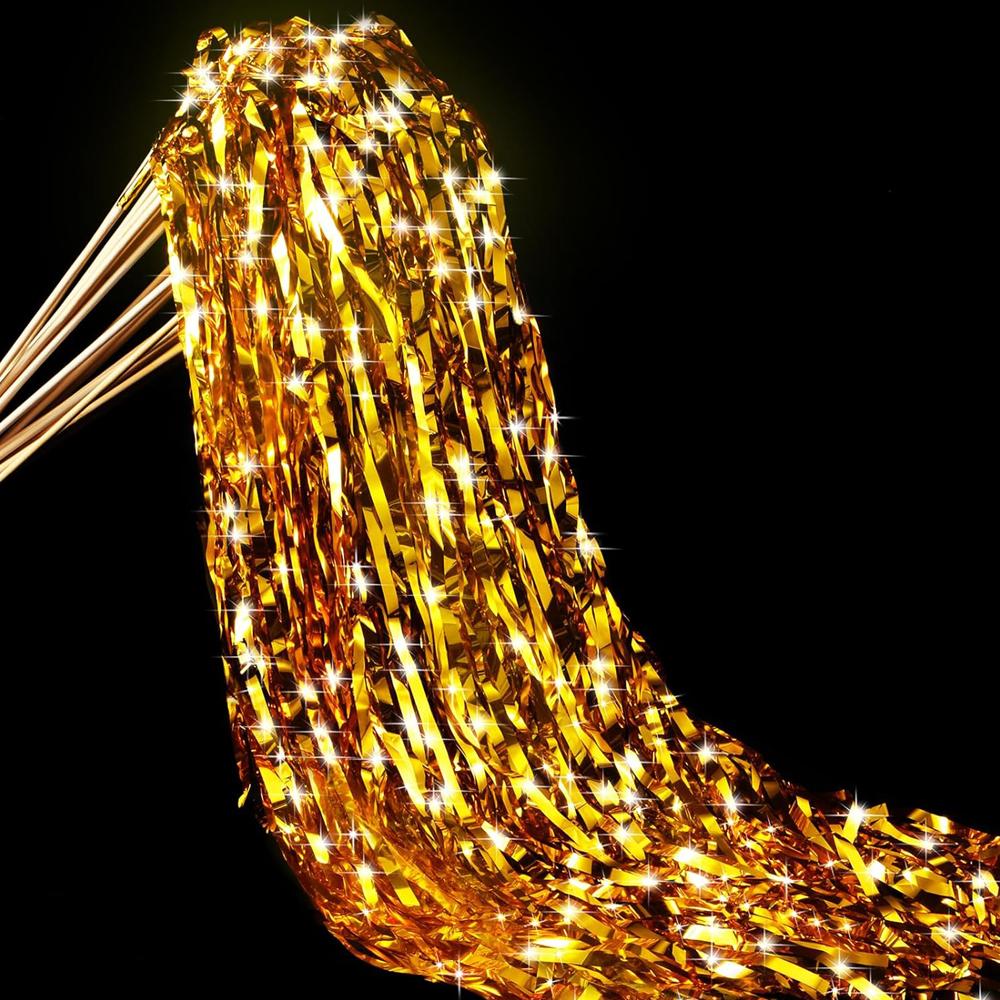 Wedding Wands Light up with LED Tinsel Wedding Streamers for Wedding Send off and Greeting Ideal Props for Weddings, Birthday
