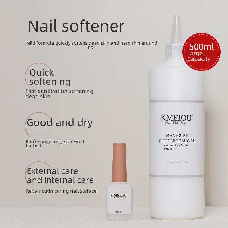 500ml Nail Nutrition & Softening Oil - Moisturizes Cuticles and Exfoliates Dead Skin
