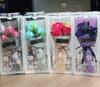 3 Heads Artificial Rose Bouquet Hand Holding Soap Flower Valentine's Day Gift Festive Party Supplies