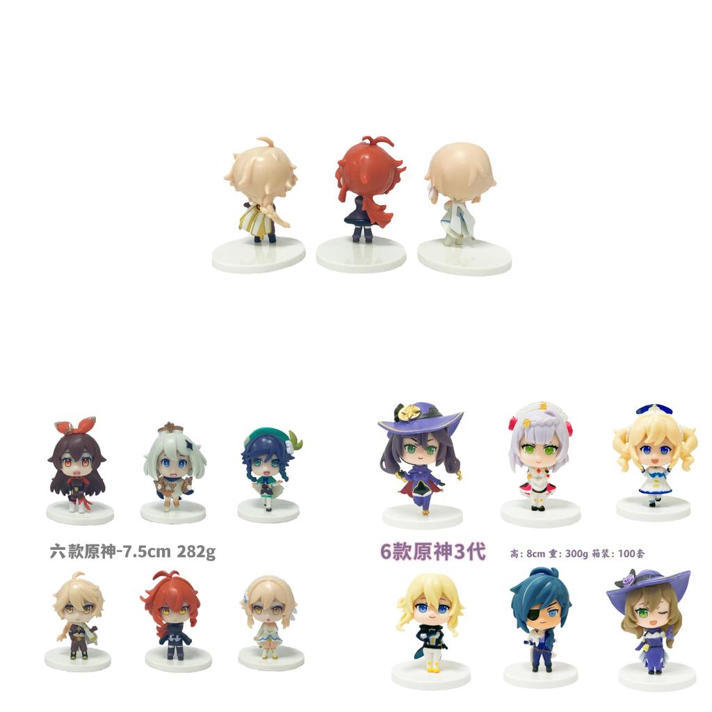 Genshin Impact Paimon Figure Pvc Collectible Model For Anime Fans And Giftgiving