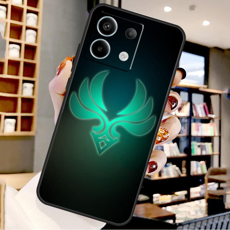 Genshin Impact For Xiaomi Redmi Note 14 Pro 13 12 11 9 10 15 Pro Plus Case For Redmi 15 15C 14C 10C 12C 13C