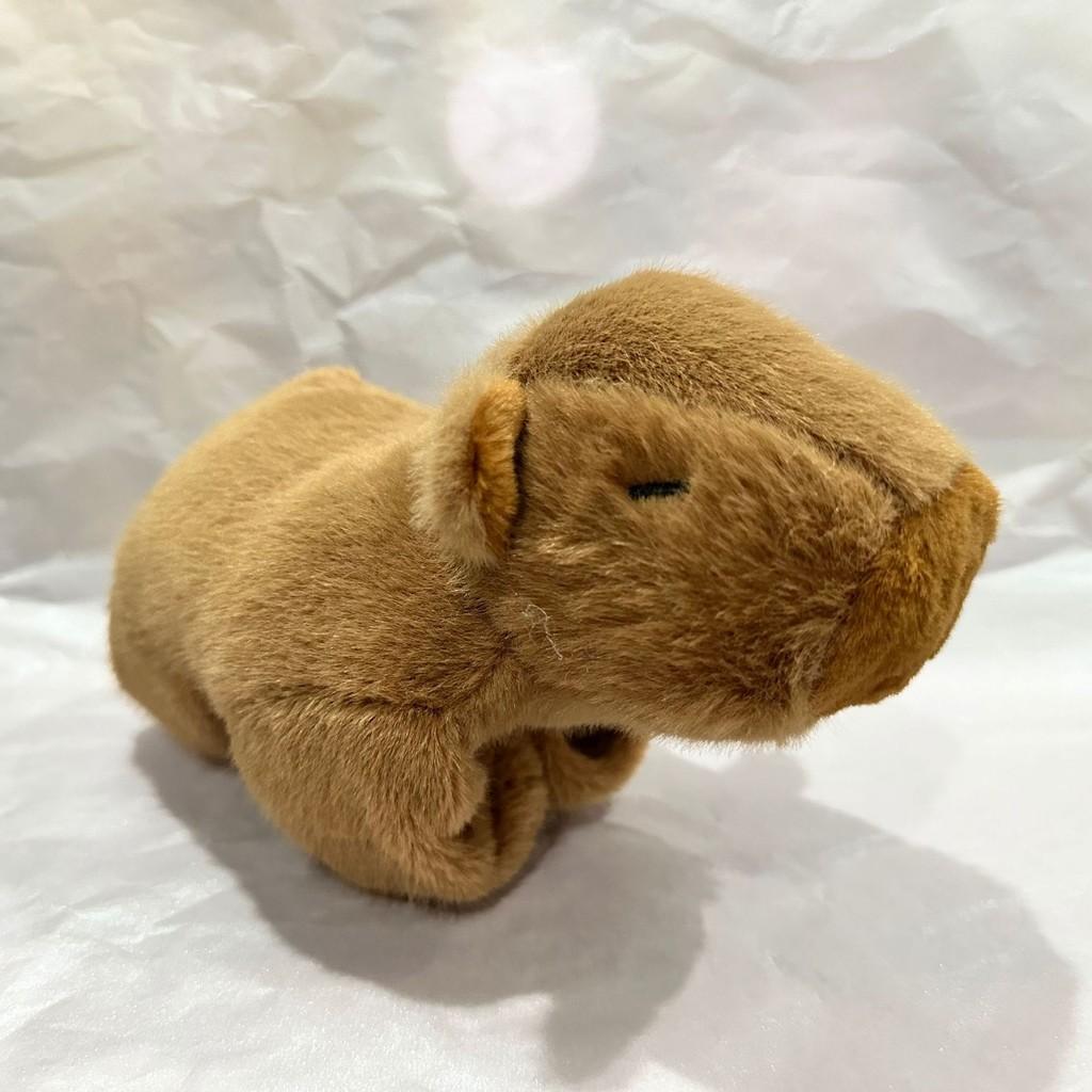 Plush Capybara Ultra Cuddle Circle Soft Wrist Hugging Toy Adorable Look Animal