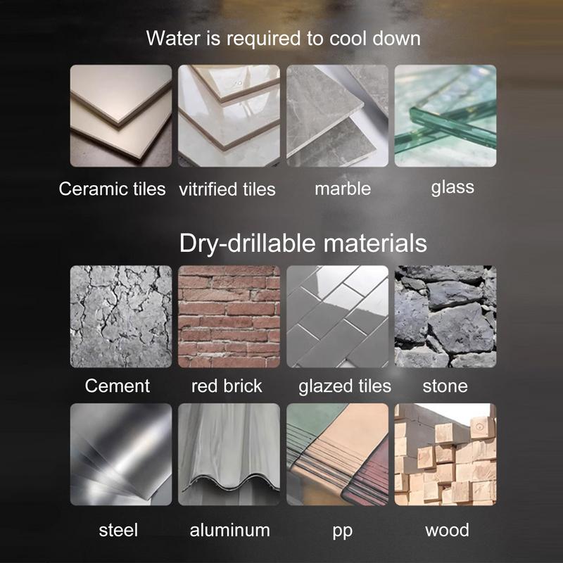 Twist Drill Bit Set Bit Set For Drill Heavy Duty Precision Multi-Purpose Hole Saw Tool For Tile Installation Drywall Cabinet