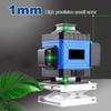 16 Lines Laser Level 4D Green Lines Self-Leveling 360 Horizontal & Vertical Cross High Precision Outdoor Powerful