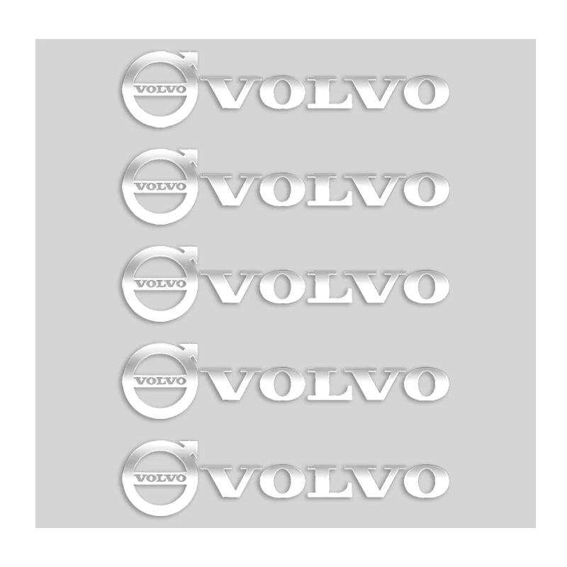 3D Metal Emblem Sticker Car Interior Decoration Styling Decals For Volvo Polestar AWD V50 S60 XC60 S40 XC40 XC90 V60 S80 S90 V90