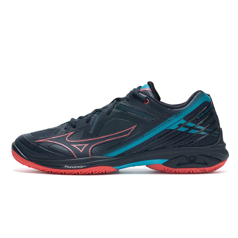 

Mizuno Wave Claw 3 Wide Salute Hibiscus Peacock Blue Кроссовки Унисекс Черные 71GA244327 42