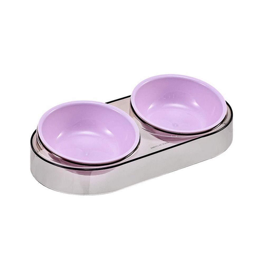 Anti Spill Raised Dog Cat Bowl Non-Slip Pet Food and Water Bowl Cat Feeding Bowl  For Puppy Kitten