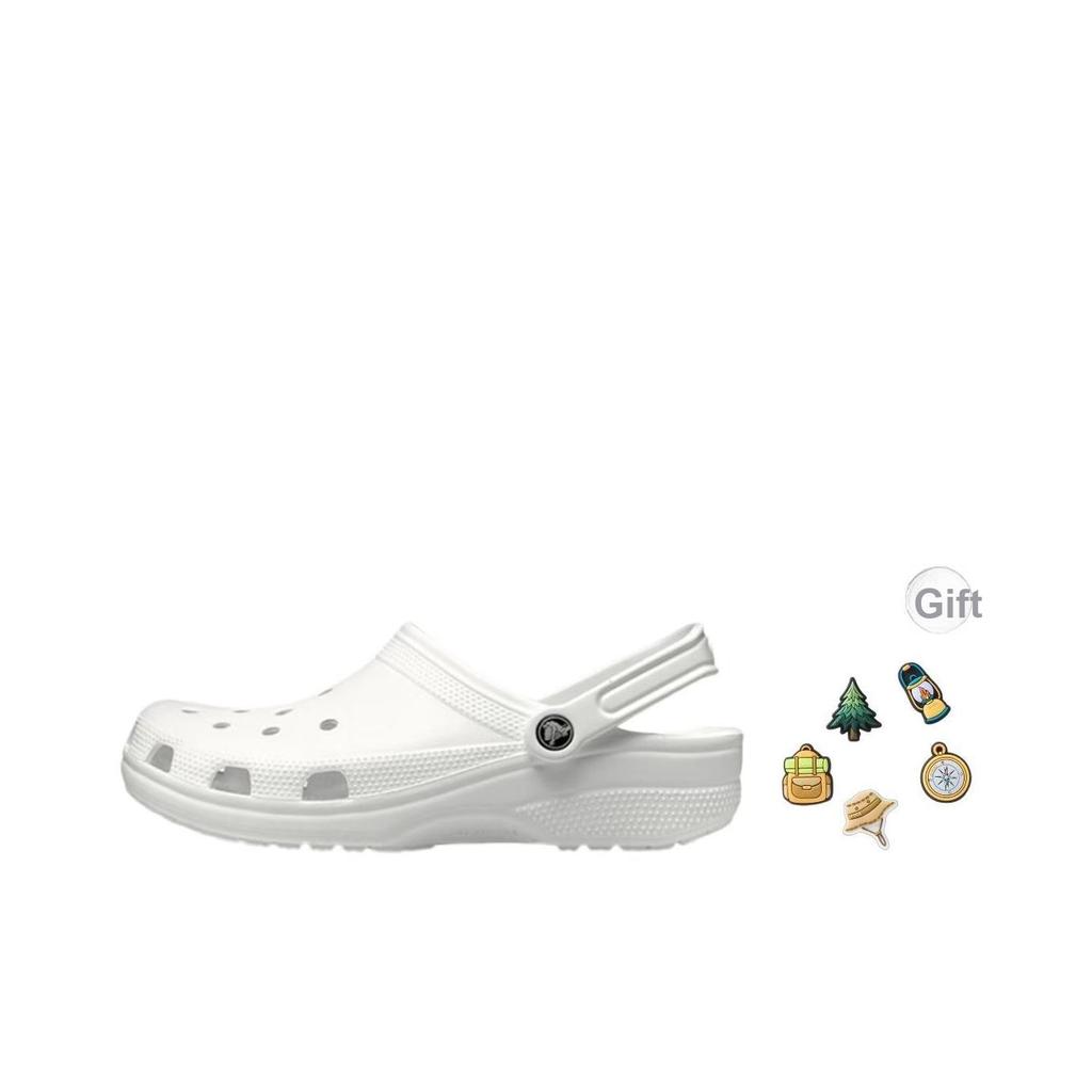 Crocs Classic Clog White Unisex Sneakers 10001-100