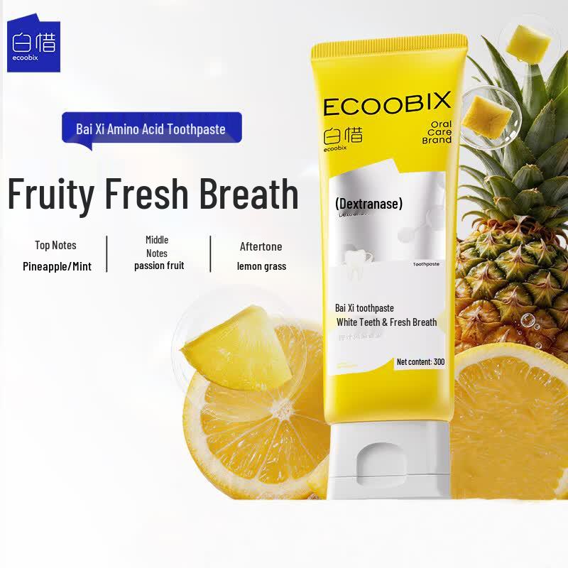 Baixi Probiotic Amino Acid Fluoride Toothpaste - Lemon Pineapple