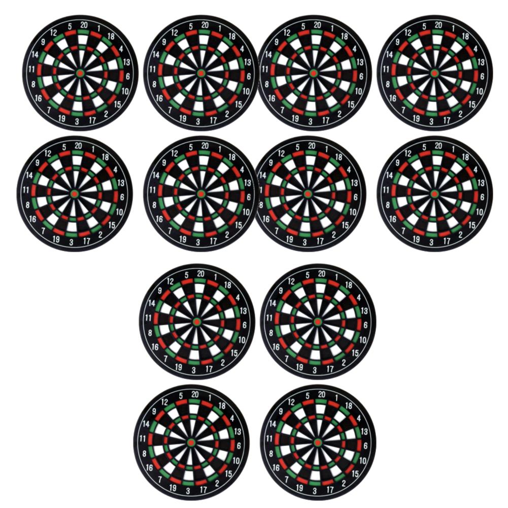 

4-40Pc Dart Board Style Coasters Mini Dart Board Drink Coasters Heat Resistant Cup Coasters Kitchen Utensil Table Mat Dart Board 4 Pcs