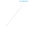 Black Solids Carbon Fiber Black Rod Dia 0.5-8MM 500MM Reinforcement Rod High Strength Light Weight Insulation Kite Pole For DIY