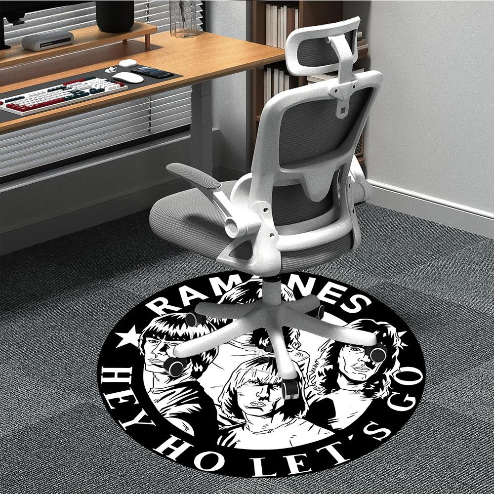 

1pc ramones BandChair Carpet for Office, Non-slip, Soft and Durable Office Rug for Interior Decoration, Perfect for Office yy250925162 80cm by 80cm