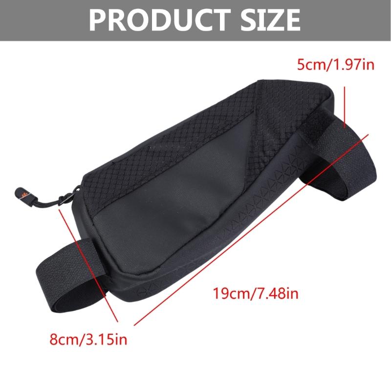 Bicycles Front Frame Energy Bags Cycling Saddle Bag Bike Phone Pouch for Riding