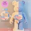 Girls' Compatible Lego: Violent Bear Building Block Series - Educational Micro-Block Interlocking Toys & Gifts