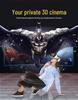 All-in-One VR Headset: Mobile 3D Cinema & Gaming Experience
