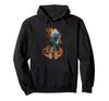 Marvel Ghost Rider Flaming Chain City Portrait Hoodie