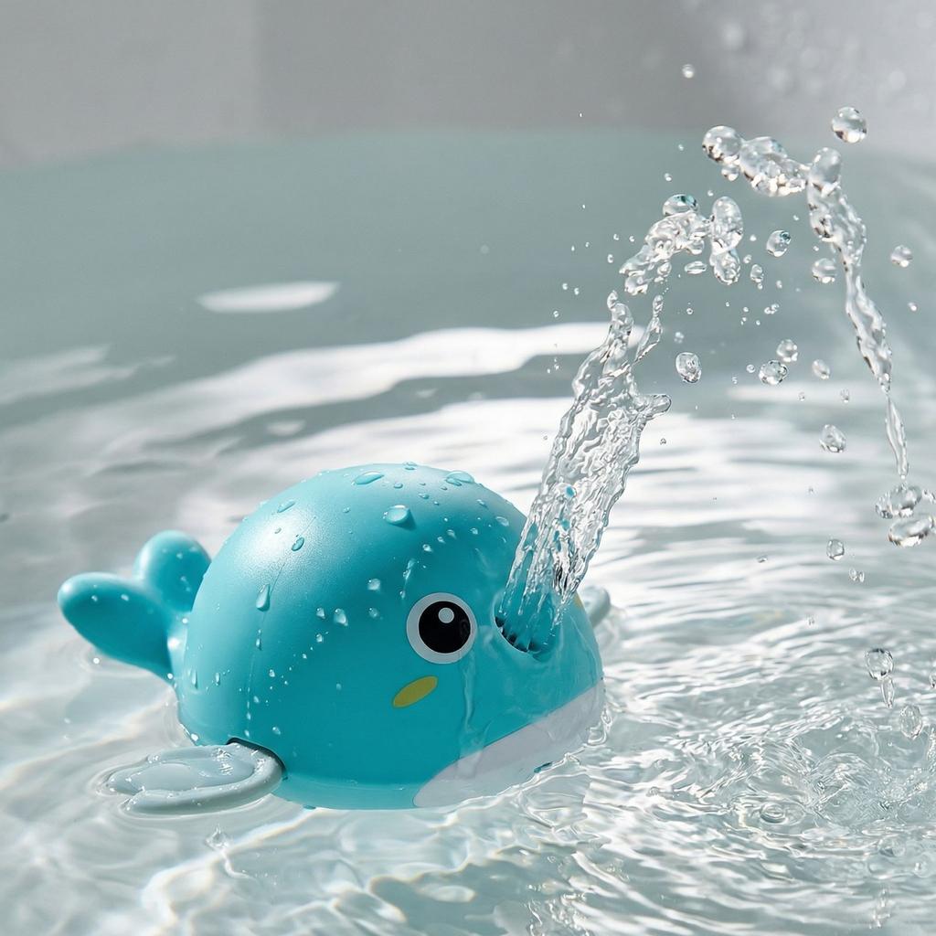 Shaped Bath Toy for Toddlers and Children Durable Plastic Material Smooth Edges Design
