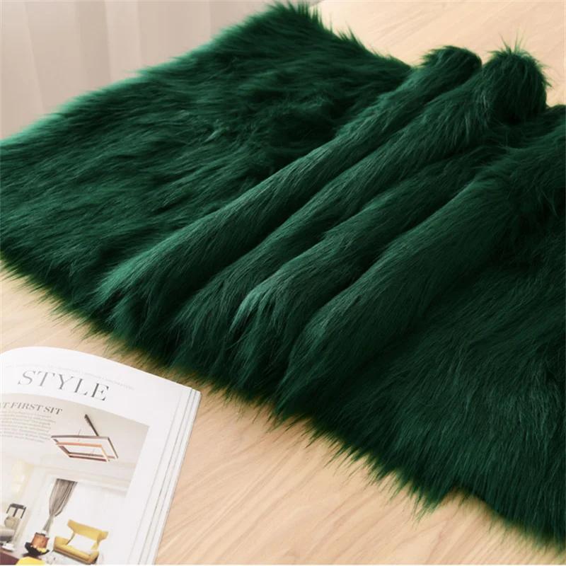 5cm Plush Thickened Fur Fabric By The Meter Coats Bags Clothes Sewing High-grade Imitation Fox Cloth Decorative Winter Plain Diy