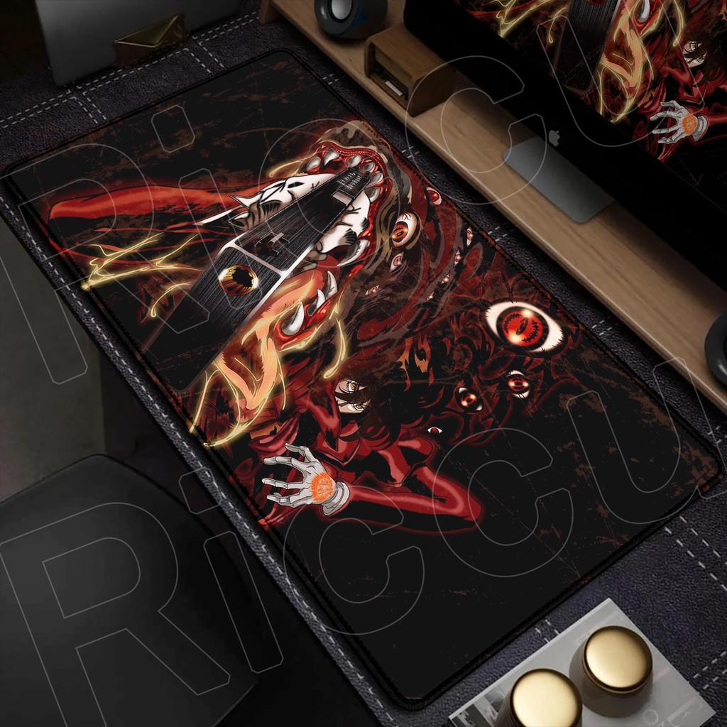 XXL HD Tisk Počítačové PC příslušenství Herní Podložka pod Myš Hellsing Alucard Velká Herní Podložka pod Myš Anime Kobereček Podložka pod Klávesnici Stolní Podložky