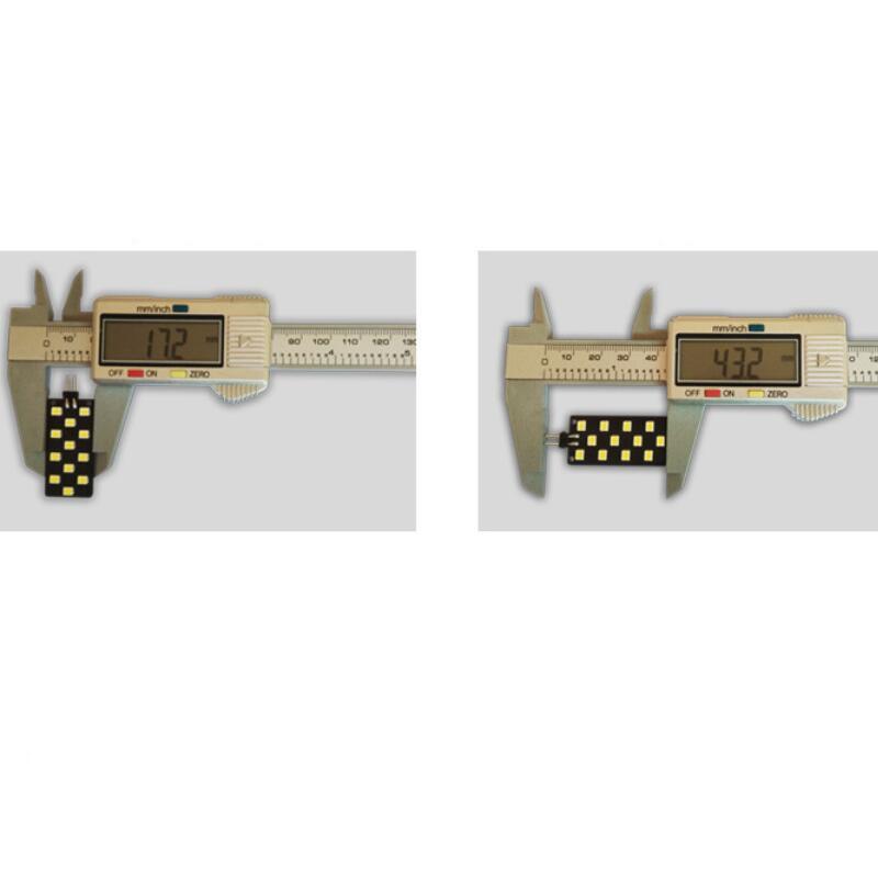 For SKODA Kodiaq Karoq VW Arteon SEAT 2pcs/lot 12V CANBUS Error Free 12 LED Car Interior Footwell Pathway Light