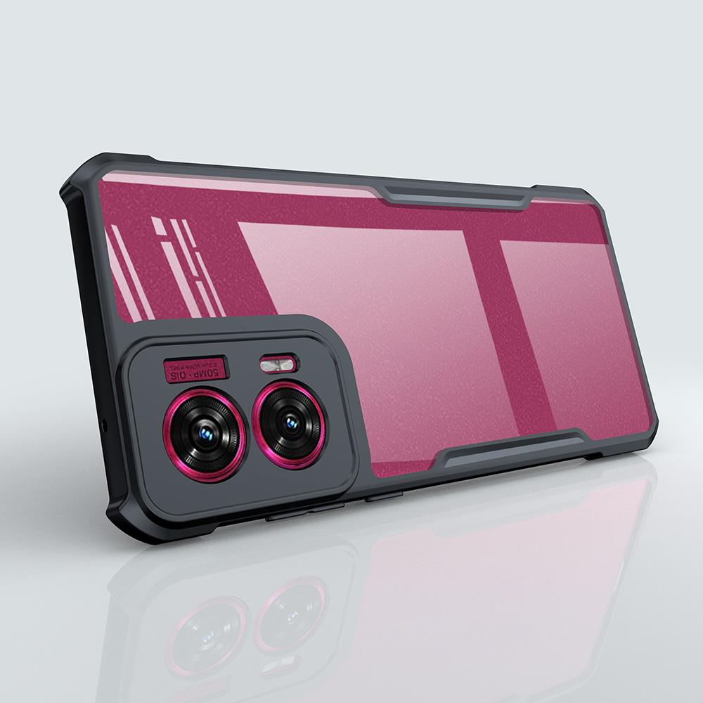 

XUNDD For Motorola Edge 50 Fusion 5G Case TPU+Acrylic Hybrid Shockproof Cover A