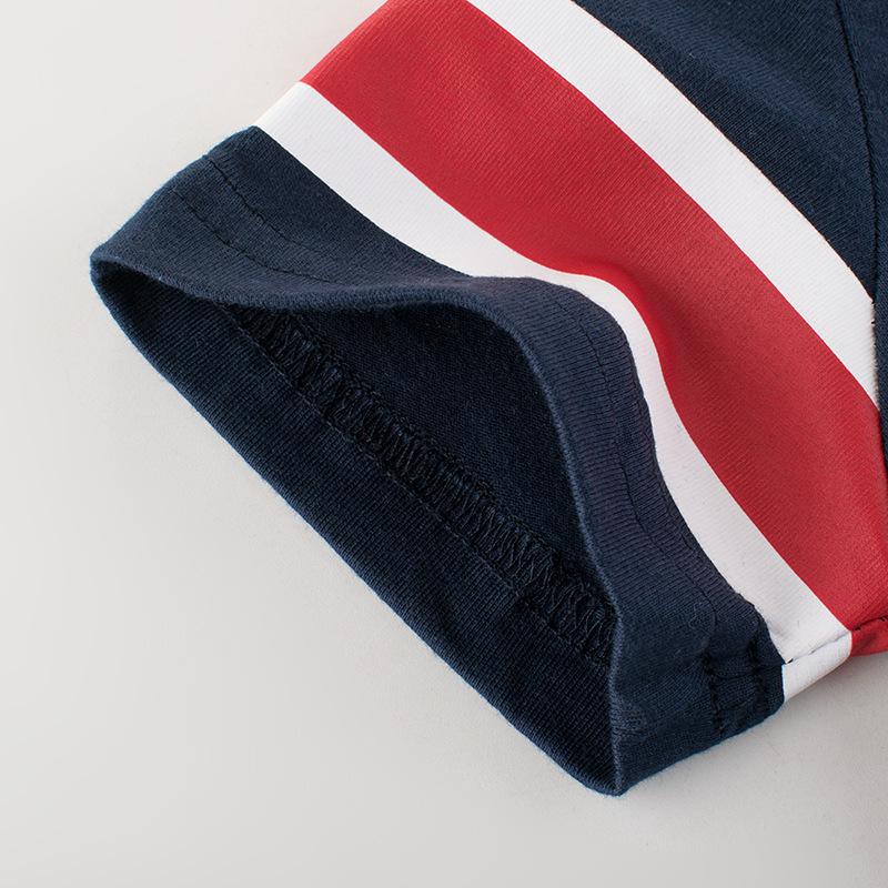 Summer 2025 Korean Boys' Short-Sleeved T-Shirt 