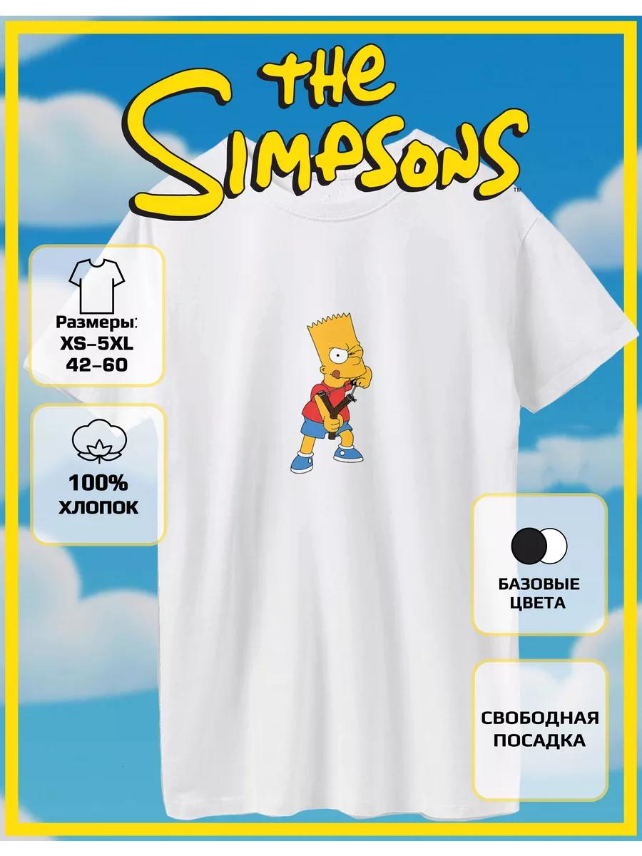 T-shirt with Simpsons print L