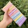 Individually Wrapped Compressed Face Cleansing Cotton Puff - Single Use Makeup Remover Sponge