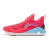Li Ning Yu Shuai 15 V2 Anti-Slip Durable Low-Top Basketball Shoes Fluorescent Flame Red Men Sneaker ABAS007-3