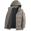 Doudoune Homme à Capuche Marque Renommée - Manteau Chaud d'Hiver pour Tous les Âges