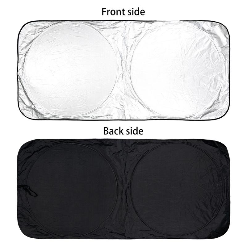 Car Windshield Sunshade Foldable Windscreen Sun Shade Cover UV Rays Block Window Shade Interior Accessories