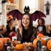 Soft Velvet Fabric Bat Wing Headband Delicate Bat Wing Decoration Halloween Headband  Cosplay Event
