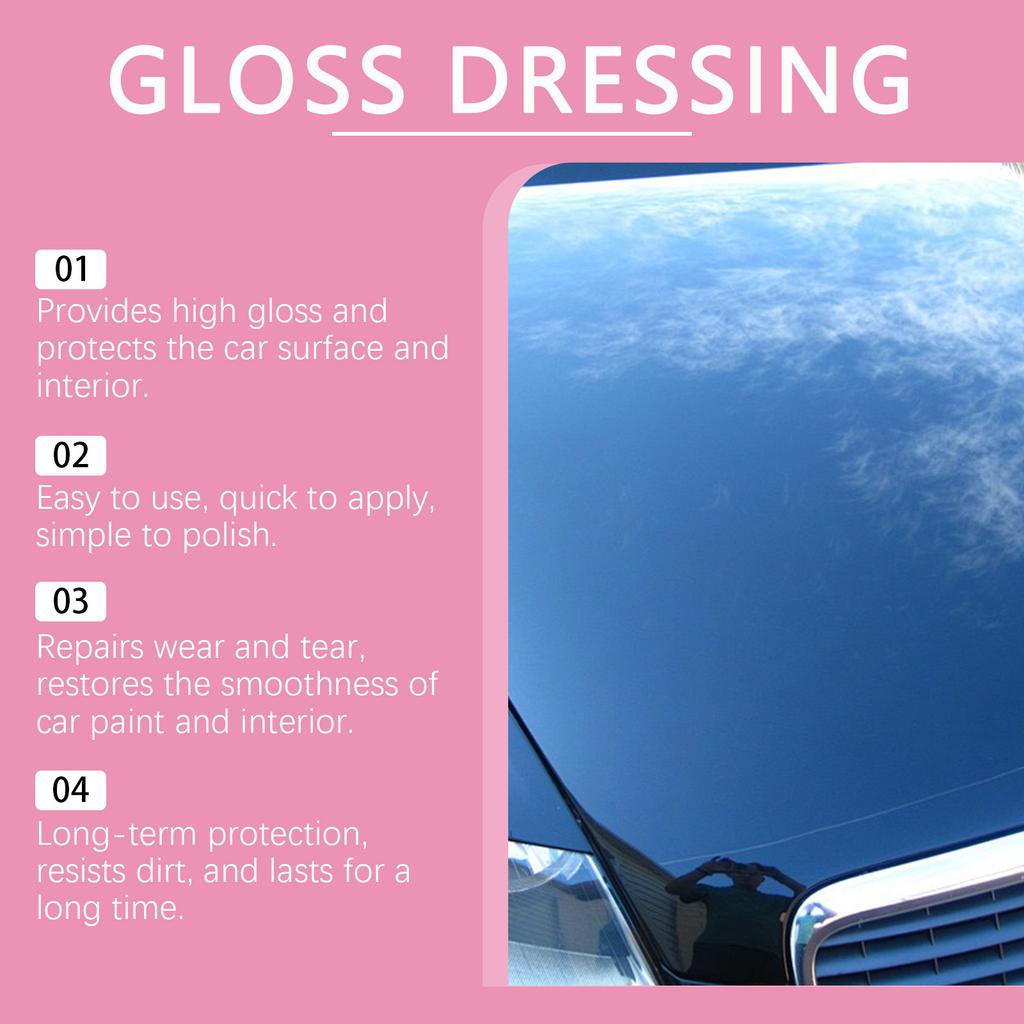 Car Care And Polishing Agent, Car Paint Coating, Maintenance, Gloss Enhancement, Stain, Scratch, And Polishing Spray. 120ml