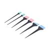 6pcs Silicone Hair Dye Brush Home Barber Shop Hair Treatments Coloring Brush Set