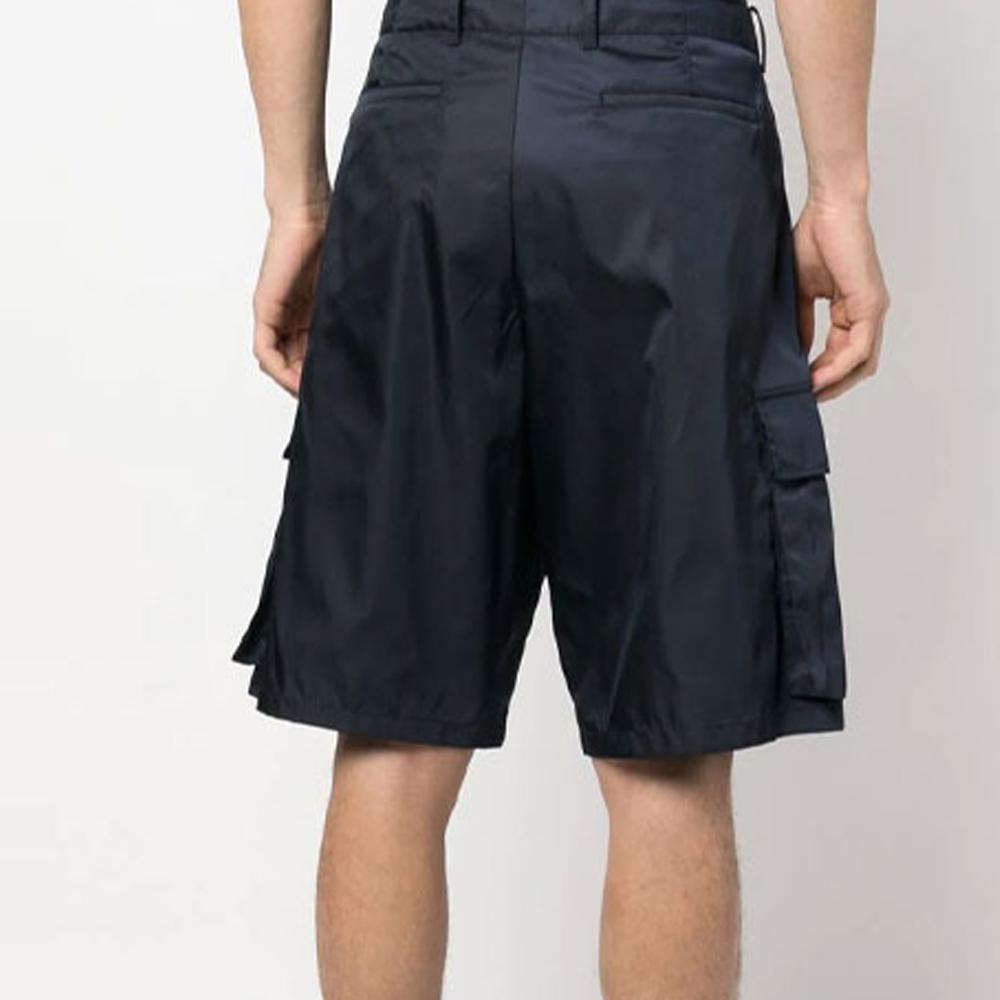 PRADA SS23 Cargo Shorts Men's Marine Blue SPH244-1WQ8- F0SVF-S-231