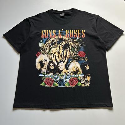 Vintage Guns N' Roses T Shirt Size 2XL Y2K Bootleg Band Tee Axel Rose Slash Rare Unisex T-Shirt