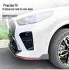 Compatible with 2023+ BMW X2 U10 M Sport MP Front Bumper Lip Splitter Trim Modification.