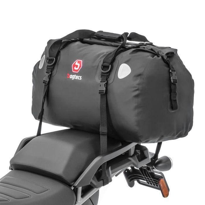 Motorrad-Satteltasche - Bagtecs XF60 Dry Bag - Wasserdicht - Volumen 60L - Universelle Befestigung