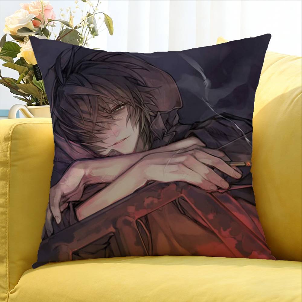 SSlow Damage Towa World Various Sizes Square Pillow Case For Car Home Bedchamber Decor