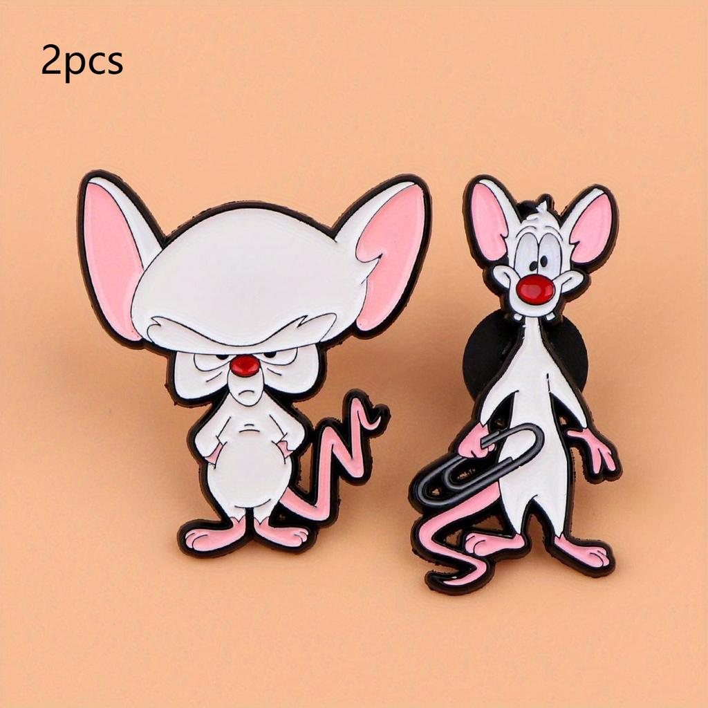 1/2pcs Lapel Enamel Pins and Brooches Badge Pins for Backpacks Bags Backpack Cool Decoration Friend for Gifts